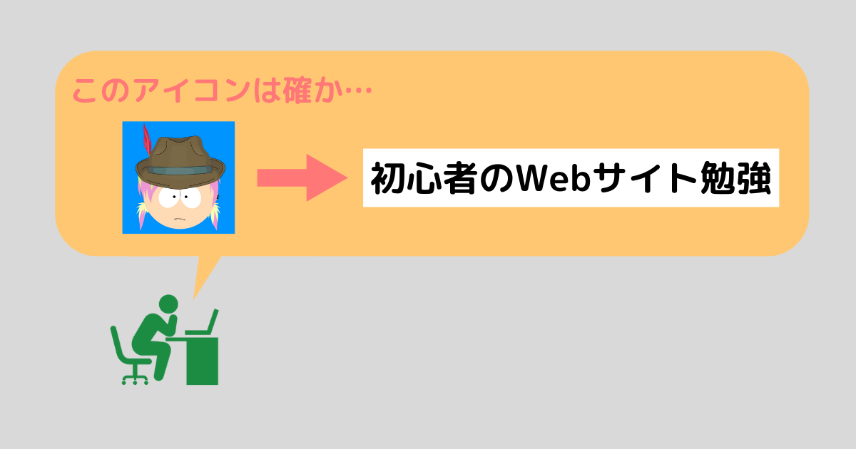 アイコンによるサイトの印象付け